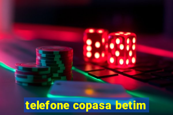 telefone copasa betim